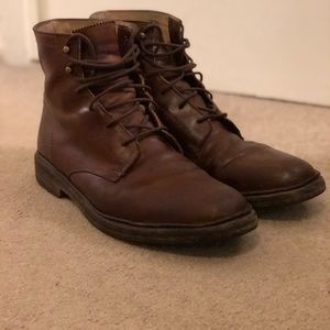 Frye men’s lace-up boots size 10.5